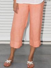 Load image into Gallery viewer, Women's linen short pants