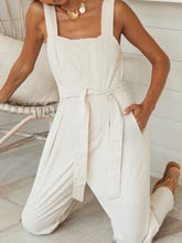 Load image into Gallery viewer, Cotton and linen overalls