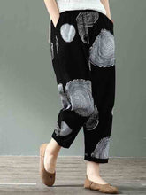 Load image into Gallery viewer, Shorts de algodão e linho estampados
