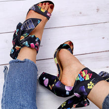 Load image into Gallery viewer, Women's bow color high heels