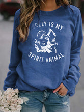 Load image into Gallery viewer, Moletom feminino Dolly Is My Spirit Animal Painted