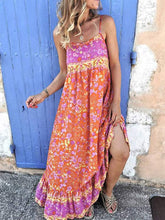 Load image into Gallery viewer, Vestido feminino com estampa boêmia
