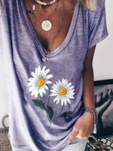 Load image into Gallery viewer, Women's V-Neck Short Sleeve T-Shirt