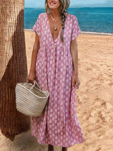 Load image into Gallery viewer, Vestido feminino com estampa floral tamanho plus