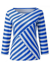 Load image into Gallery viewer, Camisa listrada com painéis