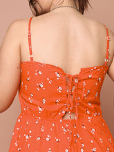 Load image into Gallery viewer, Crew Neck skirt Dress Plus Size Conventional cropping Floral conventional conventional printing Non-stretchy Daily Holiday Workwear Going Out Beach Cotton-Blend Spring Summer Autumn Casual Cute Sexy Elegant