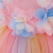 Load image into Gallery viewer, Toddler Girls 1-5 Years Old Color Floral Fairy Princess Party Wear Dress