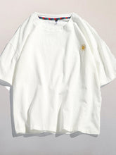 Load image into Gallery viewer, Men's round neck loose pullover short sleeve T-shirt