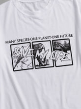 Load image into Gallery viewer, Crew Neck Short skirt Dress Plus Size Conventional cropping Cartoon letter conventional conventional printing Slightly stretchy Daily Holiday Workwear Going Out Cotton-Blend Spring Summer Autumn Casual Cute Sport street