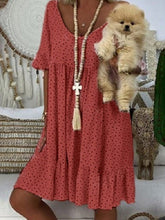 Load image into Gallery viewer, Vestido feminino solto estampado solto