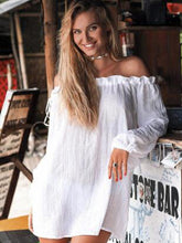 Load image into Gallery viewer, Blusa feminina de algodão e linho protetor solar