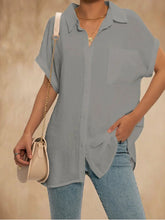Load image into Gallery viewer, Camisa lisa com mangas de morcego