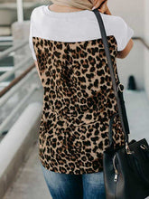 Load image into Gallery viewer, Animal leopard print short sleeve t-shirt