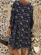 Load image into Gallery viewer, Women's Loose V-Neck Dress