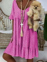 Load image into Gallery viewer, Vestido feminino solto estampado solto