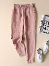 Load image into Gallery viewer, Loose harem pants for women short pants