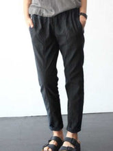 Load image into Gallery viewer, Casual linen pants for women