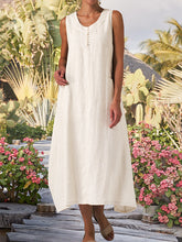 Load image into Gallery viewer, Asymmetric Double Pocket Hem Dresses