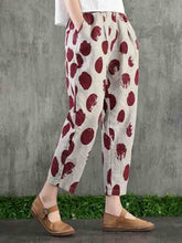 Load image into Gallery viewer, Shorts de algodão e linho estampados