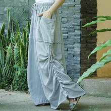Load image into Gallery viewer, Women's boho side pockets with wide flared pants