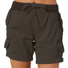 Load image into Gallery viewer, Women's cargo shorts with drawstring