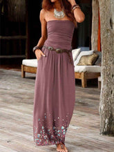 Load image into Gallery viewer, Vestido de tubo con estampado de moda para mujer