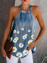 Load image into Gallery viewer, Colete jeans feminino sem alças