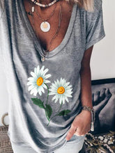 Load image into Gallery viewer, Women's V-Neck Short Sleeve T-Shirt