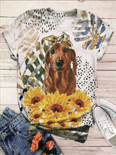 Load image into Gallery viewer, Camiseta estampada manga corta