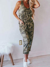 Load image into Gallery viewer, Macacão com colete camuflagem feminino