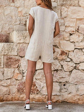 Load image into Gallery viewer, Jumpsuit with buttoned pockets