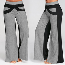 Load image into Gallery viewer, Casual Color Block Pants for Women