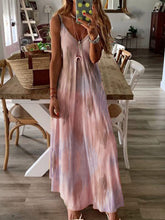 Load image into Gallery viewer, Vestido longo tie dye para mulheres