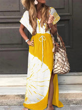 Load image into Gallery viewer, Vestido feminino estampado solto