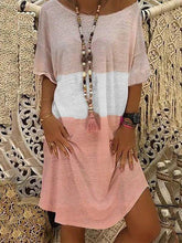 Load image into Gallery viewer, Vestido feminino com perna larga colorida