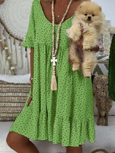 Load image into Gallery viewer, Vestido feminino solto estampado solto