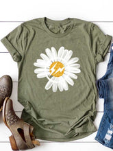 Load image into Gallery viewer, Camiseta con estampado de margaritas