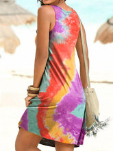 Load image into Gallery viewer, Vestido tie-dye feminino