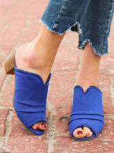 Load image into Gallery viewer, Sandalias de tacón alto de leopardo de moda salvaje para mujer