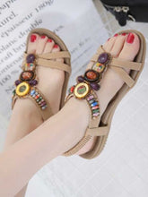 Load image into Gallery viewer, Sandálias Boho vintage para mulheres