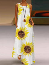 Load image into Gallery viewer, Vestido feminino com estampa margarida