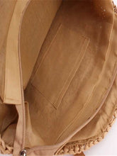 Load image into Gallery viewer, Round Bohemian Hollow Woven Bag