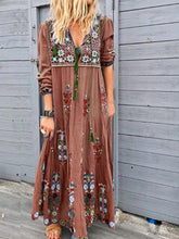 Load image into Gallery viewer, Vestido feminino boêmio com cordão