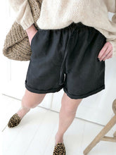 Load image into Gallery viewer, Women's cotton and cotton hemp shorts