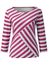 Load image into Gallery viewer, Camisa listrada com painéis