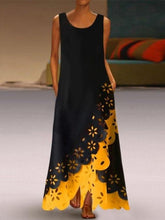 Load image into Gallery viewer, Women's Double Slit Lace Maxi Dress