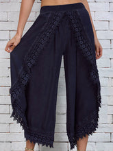Load image into Gallery viewer, Wide Loose Pants With Lace Stitching For Women