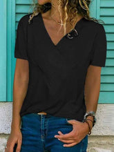 Load image into Gallery viewer, Slim long sleeve V-neck T-shirt