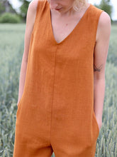Load image into Gallery viewer, Linen jumpsuit