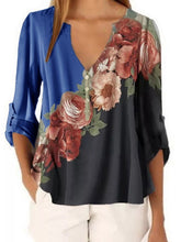 Load image into Gallery viewer, Women's Casual V-Neck Shirt